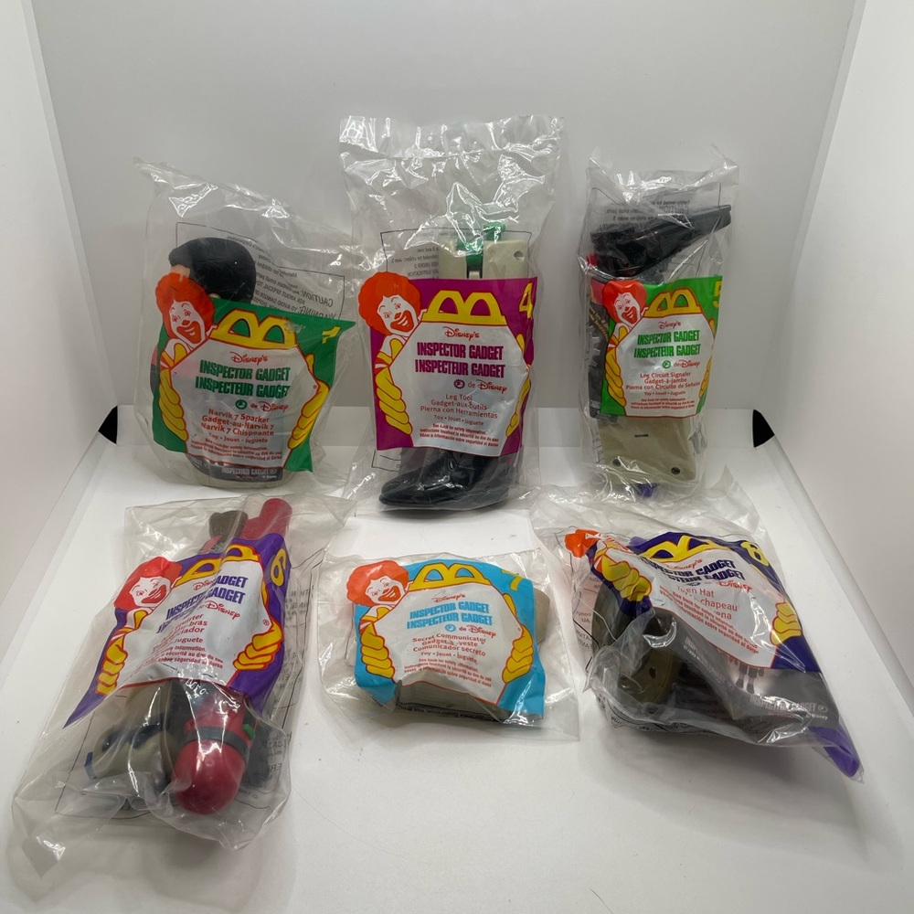 McDonald's Happy Meal Toy 1999 Inspector Gadget Figure Incomplete